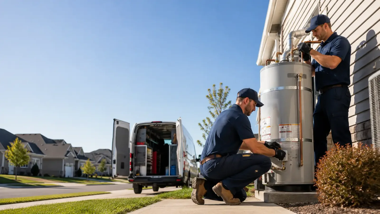 Water Heater Installation in New Sweden, ME